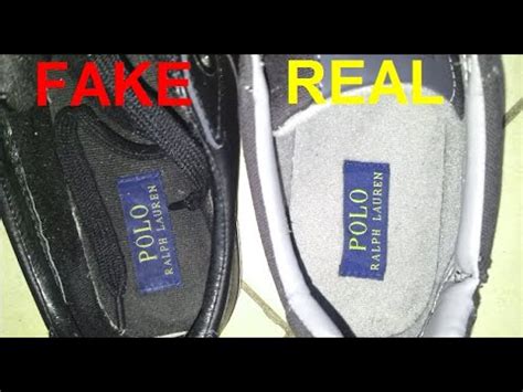 real vs fake polo shoes|how to check for polo shoes.